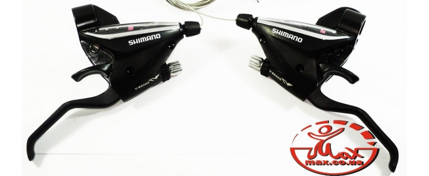 Моноблоки Shimano ST-EF65 3 x 7 с тормозной ручкой